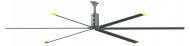 Промышленный потолочный вентилятор Wa-Co HVLS GF3800