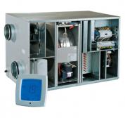 Приточно-вытяжная установка ВЕНТС ВУТ Р 1500 ВГ ЕС (встроенная автоматика + настенный LCD пульт)