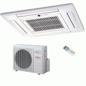 Кассетный кондиционер Fujitsu AUYF14L/panel/AOYA14L