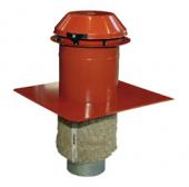 Крышный зонт Systemair THS 200 Hood with cover plate Red