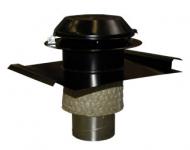Крышный зонт Systemair THB 200 Hood with cover plate Black