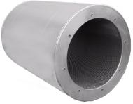 Круглый шумоглушитель Systemair RSA 1000/1500/100 (F)