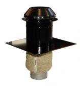 Крышный зонт Systemair THS 160 Hood with cover plate Black