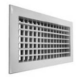 Настенная двухрядная решетка Shuft 2 WA 150х150