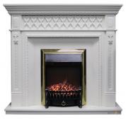Портал Royal Flame под классический очаг Alexandria (белый дуб)