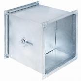 Воздушный клапан для прямоугольных воздуховодов Zilon ZSSK-R 250х250