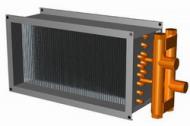 Водяной канальный нагреватель 2vv VOC-01-T-500х300