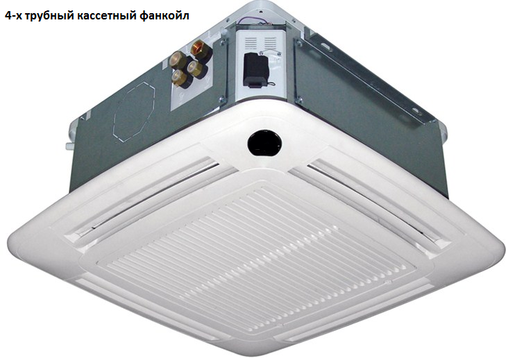4-х трубный кассетный фанкойл Electrolux
